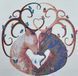 ТА-461 Unity (30*30 cm), bead embroidery pattern of the picture with deer