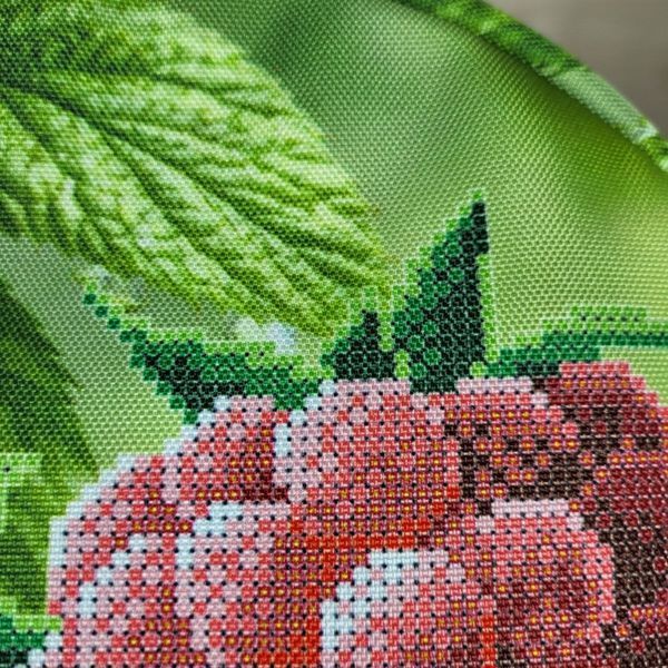 Рюкзак_802 Raspberry (24*30*8 cm), bead embroidery blank for the backpack