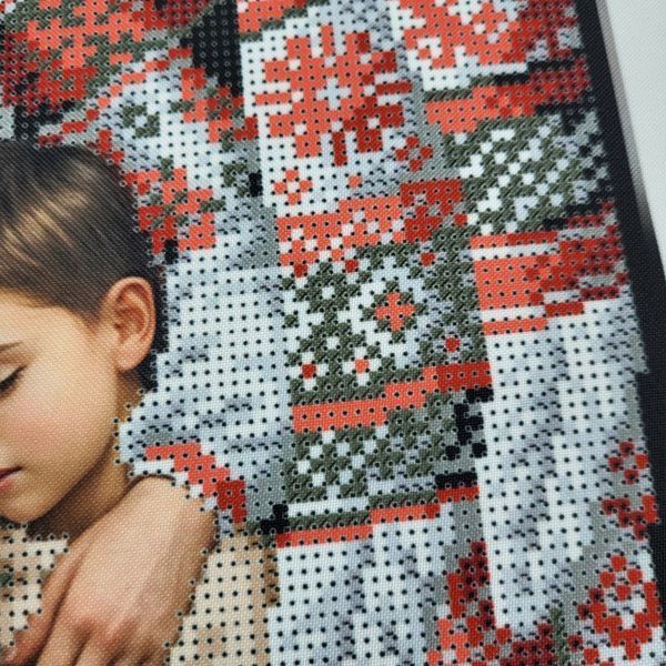 В754 Хранительница нации (30*42 см), схема для вышивки бисером картины схема-ба-В754 фото