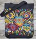 Shopper_618 Heart (38*42 cm), bead embroidery tote bag kit