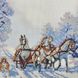 129б Тройка лошадей, набор для вышивки бисером картины 129 б - 96770 фото 9
