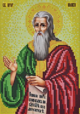 185 Святий Ілля, набір для вишивки бісером ікони 185 фото