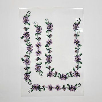 A3 ТН-058 Ornament (29*38 cm), bead embroidery kit on heat-transfer film