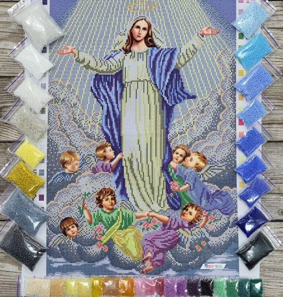 ВДМ Вознесіння Діви Марії, набір для вишивання бісером ікони ВДМ фото