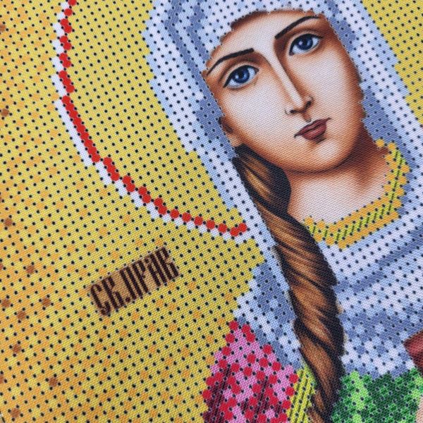 А215 Святая Соломия, набор для вышивки бисером иконы АБВ 00018508 фото