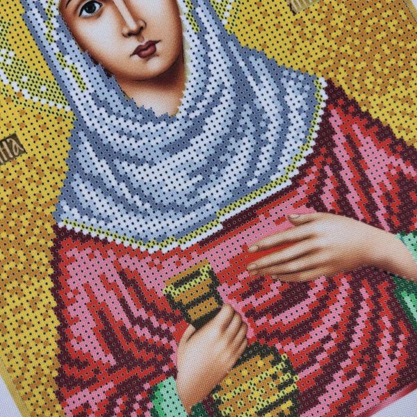 А202 Святая Иоанна (Жанна, Яна, Иванна), набор для вышивки бисером именной иконы АБВ 00018534 фото