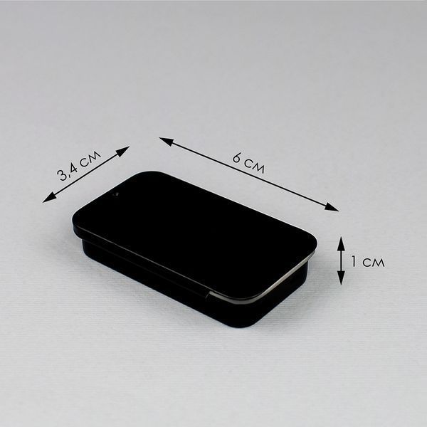 Metal needle holder with magnet (white)