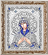ЖС-4011 Богородиця Семистрільна в перлах, набір для вишивки бісером ікони ЖС-4011 фото 3