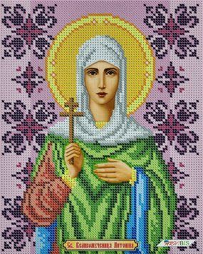 БСР-4115 Saint Antonina (19*23 cm), bead embroidery kit of the named icon