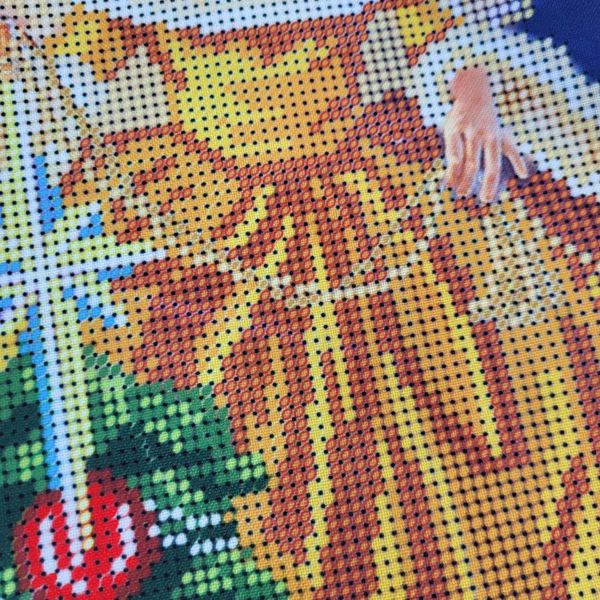 D-3181пч Рождественский ангел набор для вышивки новогоднего сапожка D-3181пч фото