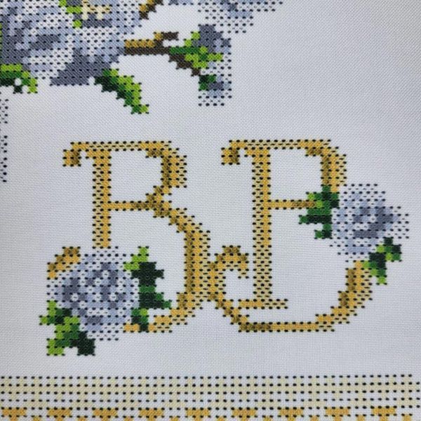 9030 Easter Towel (37*53 cm), bead embroidery kit