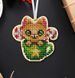 ІДН_107 Kitty, bead embroidery on wood kit
