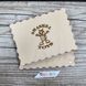 060653 Wooden needle case Flowers with a magnetic strip for needles