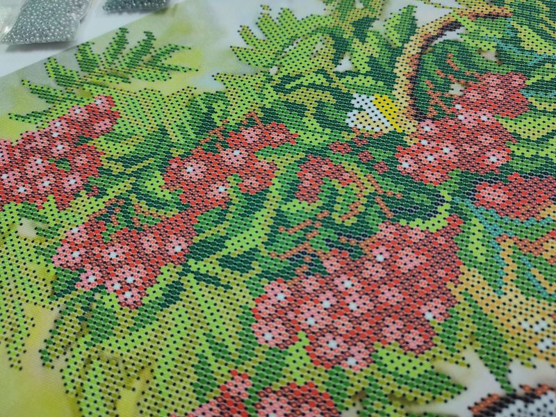 3583 Рябина, набор для вышивки бисером картины АБВ 00127376 фото