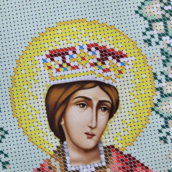 БСР-4446 Saint Edward (19*23 cm), bead embroidery pattern of the icon