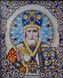 ЖЛ-4703 Святий Миколай у перлах та кристалах, набір для вишивання бісером ікони ЖЛ-4703 фото 11