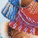 КВ_3004 Bunny with Coffee (29,5*29,5 cm), bead embroidery kit of the picture