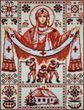 А3Р_342 Покров Пресвятой Богородицы &mdash; оберег защитников Украины (36,5*27 см), набор для вышивки бисером картины А3Р_342 фото