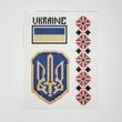 А5 Т-006 Украина 2 (14*18 см), набор для вышивки бисером по термонаклейке