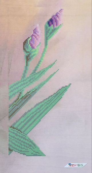 СК-008 Восточное чудо, набор для вышивки бисером модульной картины, триптиха с ирисами СК-008 фото