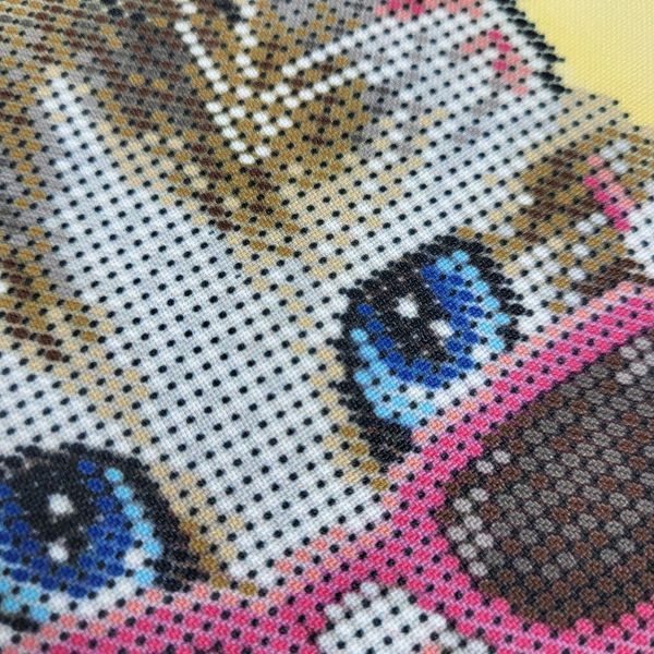 А5-Д-446 Cat in Glasses (14,8*21 cm), bead embroidery kit of the picture
