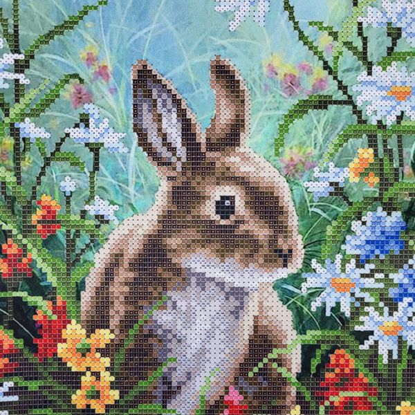 ЗПТ-032 Кролик, набор для вышивки бисером картины ЗПТ-032 фото