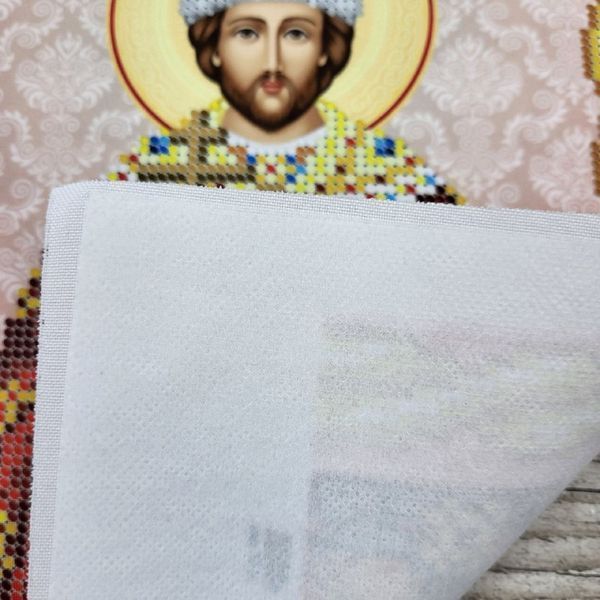 РІ-4075 Saint Igor (19*23 cm), bead embroidery pattern of the icon