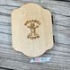 060664 Wooden needle case Yorkshire Terrier with a magnetic strip for needles