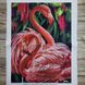 829 Фламинго, набор для вышивки бисером картины 829 фото 3
