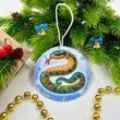 ІН_047 Christmas Tree Toy Snake and Tree, bead embroidery kit