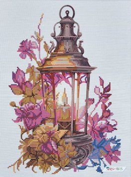 TA-524 Fairy-Tale Lantern-1 (24*32 cm), bead embroidery pattern of the picture