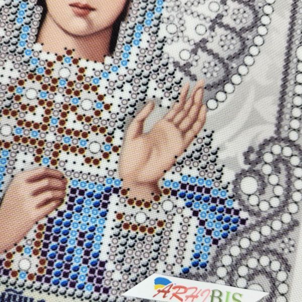ЖС-5028 Saint Sophia in pearls (13*17 cm), bead embroidery pattern of the icon