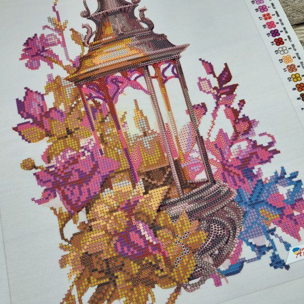 TA-524 Fairy-Tale Lantern-1 (24*32 cm), bead embroidery pattern of the picture