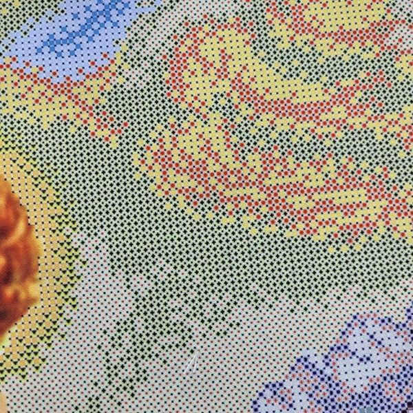 МІД Мадонна и дитя (65,62*33,87 см), схема для вышивки бисером иконы схема-бсс-МІД фото