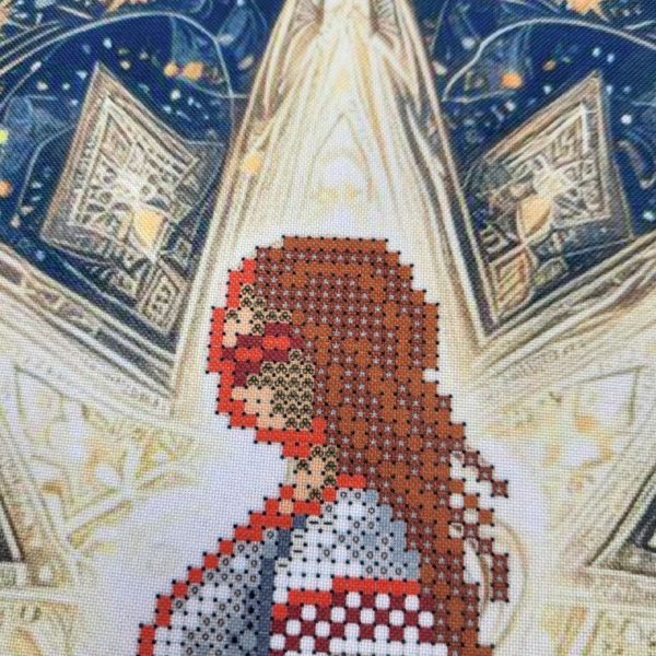 A3+_701д Light of the Ancestors (29*44 cm), bead embroidery kit of the picture