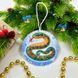 ІН_047 Christmas Tree Toy Snake and Tree, bead embroidery kit