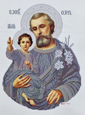 СЙІ-сс Святий Йосиф з Ісусом, набір для вишивки бісером ікони СЙІ-сс фото
