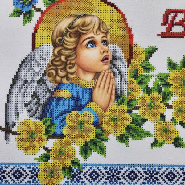 173 Easter Towel with Ukrainian Symbols (53*37 cm), bead embroidery kit