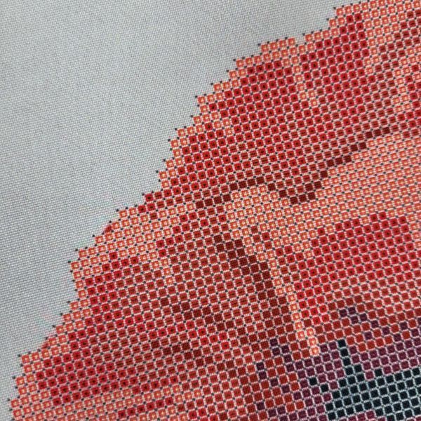СВ254 Мак (36*33*6 см), набір для вишивки бісером шопера СВ254 фото