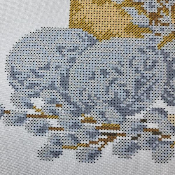 9239 Easter Towel (37*53 cm), bead embroidery kit