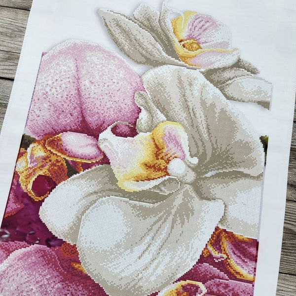 ЗПК-050 Орхидея, набор для вышивки бисером модульной картины ЗПК-050 фото
