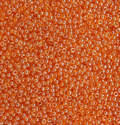 96000 чешский бисер Preciosa 10 грамм прозрачный глянцевый оранжевый Б/50/0788 фото