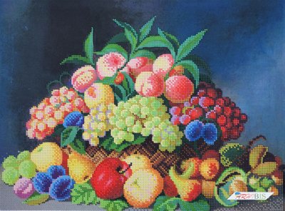 3357 Щедрість, набір для вишивання бісером картини з фруктами 3357 фото