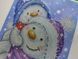 А5-Д-457 Snowmen (14,8*21 cm), bead embroidery picture kit