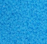 60000 matt Czech Preciosa beads 10 grams matt transparent sky blue