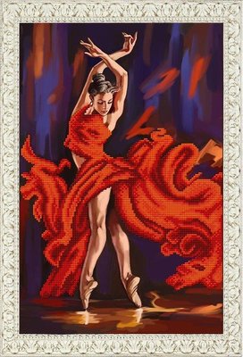 К-3099 Танец страсти, схема для вышивки бисером картины схема-К3099 фото