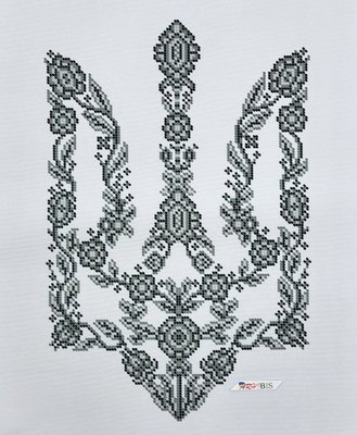 БС-3385 Герб (серебро), набор для вышивки бисером картины БС-3385 фото