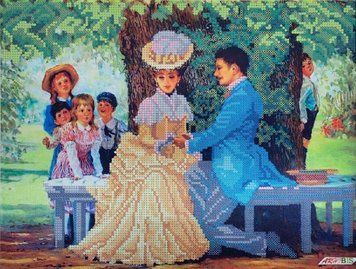 ТА-119 Confession (24*32 cm), bead embroidery picture kit