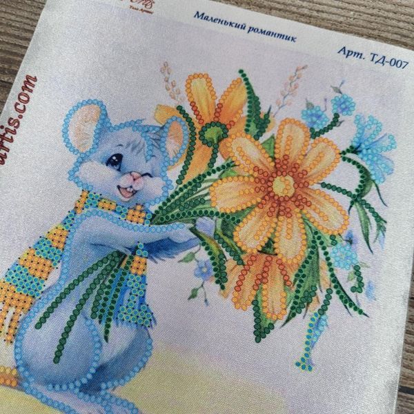 ТД-007 Маленький романтик (13*17 см), схема для вишивання бісером картини схема-та-ТД-007 фото