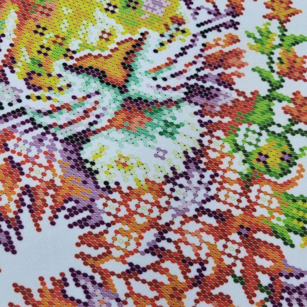 БС 3402 Райдужний тигр, набір для вишивки бісером картини БС 3402 фото